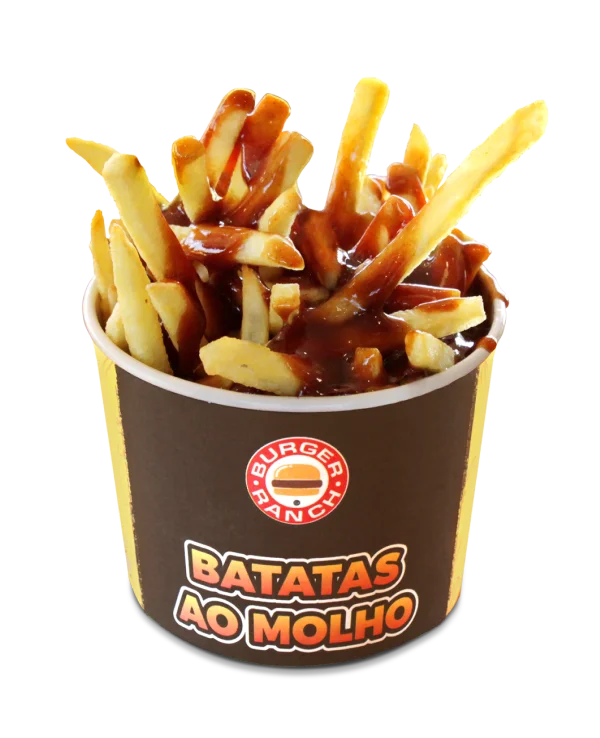 Batata ao molho BBQ